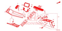 INSTRUMENTEN AFWERKING (COTE DE PASSAGER) (LH) voor Honda HR-V DIESEL 1.6 EXCLUSIVE 5 deuren 6-versnellings handgeschakelde versnellingsbak 2018