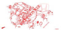 KOPPELING BEHUIZING (DIESEL) voor Honda HR-V DIESEL 1.6 EXCLUSIVE 5 deuren 6-versnellings handgeschakelde versnellingsbak 2018