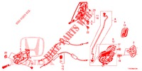 ACHTER PORTIER SLOTEN/BUITEN HENDEL  voor Honda HR-V DIESEL 1.6 EXECUTIVE 5 deuren 6-versnellings handgeschakelde versnellingsbak 2018