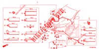BEDRADINGSBUNDEL (LH) (1) voor Honda HR-V DIESEL 1.6 EXECUTIVE 5 deuren 6-versnellings handgeschakelde versnellingsbak 2018