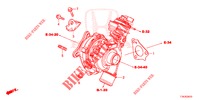 TURBOLADER SYSTEEM (DIESEL) voor Honda HR-V DIESEL 1.6 EXECUTIVE 5 deuren 6-versnellings handgeschakelde versnellingsbak 2018