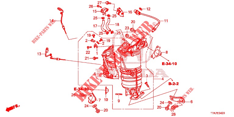 KOPPEL CONVERTER (DIESEL) voor Honda HR-V DIESEL 1.6 EXECUTIVE 5 deuren 6-versnellings handgeschakelde versnellingsbak 2018