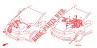 BEDRADINGSBUNDEL (LH) (3) voor Honda INSIGHT 1.3 IMA COMFORT 5 deuren CVT versnellingsbak 2010