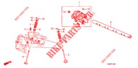 KLEP/ZWAAI ARM  voor Honda INSIGHT 1.3 IMA COMFORT 5 deuren CVT versnellingsbak 2010