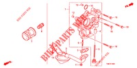 OLIEPOMP(HMT)  voor Honda INSIGHT 1.3 IMA COMFORT 5 deuren CVT versnellingsbak 2010