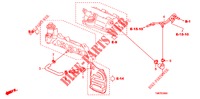 PCV SLANG  voor Honda INSIGHT 1.3 IMA COMFORT 5 deuren CVT versnellingsbak 2010