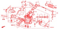 P.S. VERSNELLINGBOX (EPS) (LH) voor Honda INSIGHT 1.3 IMA COMFORT 5 deuren CVT versnellingsbak 2010