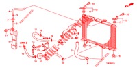 RADIATOR SLANG/RESERVETANK  voor Honda INSIGHT 1.3 IMA COMFORT 5 deuren CVT versnellingsbak 2010