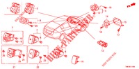 SCHAKELAAR (LH) voor Honda INSIGHT 1.3 IMA COMFORT 5 deuren CVT versnellingsbak 2010