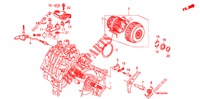 START KOPPELING(CVT)  voor Honda INSIGHT 1.3 IMA COMFORT 5 deuren CVT versnellingsbak 2010