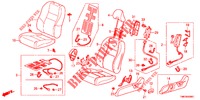 VOOR ZITTING/VEILIGHEIDSRIEMEN (G.) voor Honda INSIGHT 1.3 IMA COMFORT 5 deuren CVT versnellingsbak 2010