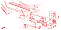 VOOR RUITESPROEIER (LH) voor Honda INSIGHT EXECUTIVE 5 deuren CVT versnellingsbak 2013