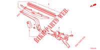 ACHTER RUITEWISSER  voor Honda JAZZ 1.4 LUXURY 5 deuren 5-versnellings handgeschakelde versnellingsbak 2012