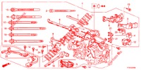 BEDRADINGSBUNDEL(1)  voor Honda JAZZ 1.4 LUXURY 5 deuren 5-versnellings handgeschakelde versnellingsbak 2012