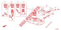 BRANDSTOF TANK  voor Honda JAZZ 1.4 LUXURY 5 deuren 5-versnellings handgeschakelde versnellingsbak 2012