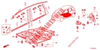 GIETWERK/BESCHERMER  voor Honda JAZZ 1.4 LUXURY 5 deuren 5-versnellings handgeschakelde versnellingsbak 2012