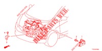 MOTOR DRAAD BUNDEL STANG(1.7L)(RH)  voor Honda JAZZ 1.4 LUXURY 5 deuren 5-versnellings handgeschakelde versnellingsbak 2012