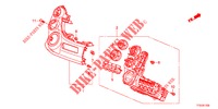 REGELAAR AUTOMATISCHE    AIRCO (LH) voor Honda JAZZ 1.4 LUXURY 5 deuren 5-versnellings handgeschakelde versnellingsbak 2012