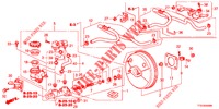 REM HOOFDCILINDER/HOOFDSPANNING (LH) voor Honda JAZZ 1.4 LUXURY 5 deuren 5-versnellings handgeschakelde versnellingsbak 2012