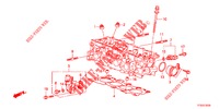 SPOEL KLEP/ OLIEDRUKSENSOR  voor Honda JAZZ 1.4 LUXURY 5 deuren 5-versnellings handgeschakelde versnellingsbak 2012