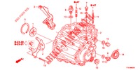 TRANSMISSIE BEHUIZING (1) voor Honda JAZZ 1.4 LUXURY 5 deuren 5-versnellings handgeschakelde versnellingsbak 2012
