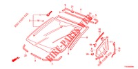 VOOR RUIT/ ACHTER RUIT  voor Honda JAZZ 1.4 LUXURY 5 deuren 5-versnellings handgeschakelde versnellingsbak 2012