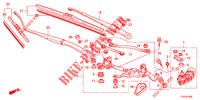 VOOR RUITESPROEIER (LH) voor Honda JAZZ 1.4 LUXURY 5 deuren 5-versnellings handgeschakelde versnellingsbak 2012
