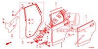ACHTER PORTIER PANEEL(4DE)  voor Honda JAZZ 1.4 ESL 5 deuren CVT versnellingsbak 2012