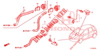 AIRCONDITIONER (SENSEUR/CLIMATISEUR D'AIR AUTOMATIQUE) voor Honda JAZZ 1.4 ESL 5 deuren CVT versnellingsbak 2012