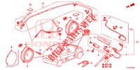 ANTENNE/LUIDSPREKER  voor Honda JAZZ 1.4 ESL 5 deuren CVT versnellingsbak 2012