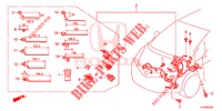BEDRADINGSBUNDEL (LH) (2) voor Honda JAZZ 1.4 ESL 5 deuren CVT versnellingsbak 2012