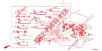 BEDRADINGSBUNDEL (LH) (3) voor Honda JAZZ 1.4 ESL 5 deuren CVT versnellingsbak 2012