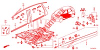GIETWERK/BESCHERMER  voor Honda JAZZ 1.4 ESL 5 deuren CVT versnellingsbak 2012