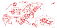 INSTRUMENTEN AFWERKING (COTE DE CONDUCTEUR) (LH) voor Honda JAZZ 1.4 ESL 5 deuren CVT versnellingsbak 2012
