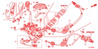 KEUZEHENDEL(HMT)  voor Honda JAZZ 1.4 ESL 5 deuren CVT versnellingsbak 2012