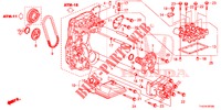 OLIEPOMP (CVT) voor Honda JAZZ 1.4 ESL 5 deuren CVT versnellingsbak 2012