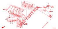 ONTLUCHTER PIJP( '05)  voor Honda JAZZ 1.4 ESL 5 deuren CVT versnellingsbak 2012