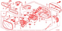 SPIEGEL/ZONNEKLEP (VIRAGE AUTOMATIQUE) voor Honda JAZZ 1.4 ESL 5 deuren CVT versnellingsbak 2012
