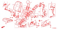 VOOR ZITTING/VEILIGHEIDSRIEMEN (G.) (2) voor Honda JAZZ 1.4 ESL 5 deuren CVT versnellingsbak 2012
