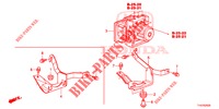 VSA MODULATOR(RH)('00 )  voor Honda JAZZ 1.4 ESL 5 deuren CVT versnellingsbak 2012