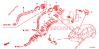 AIRCONDITIONER (SENSEUR/CLIMATISEUR D'AIR AUTOMATIQUE) voor Honda JAZZ 1.4 LS 5 deuren 5-versnellings handgeschakelde versnellingsbak 2012