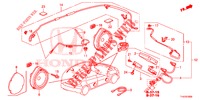 ANTENNE/LUIDSPREKER  voor Honda JAZZ 1.4 LS 5 deuren 5-versnellings handgeschakelde versnellingsbak 2012