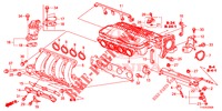 CARBURATEUR ISOLATIE/ INLAAT SPRUITSTUK  voor Honda JAZZ 1.4 LS 5 deuren 5-versnellings handgeschakelde versnellingsbak 2012