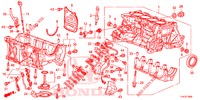 CILINDERBLOK/OLIEPAN (1.2L/1.3L/1.4L) voor Honda JAZZ 1.4 LS 5 deuren 5-versnellings handgeschakelde versnellingsbak 2012