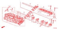 CILINDERKOP AFDEKKING  voor Honda JAZZ 1.4 LS 5 deuren 5-versnellings handgeschakelde versnellingsbak 2012