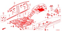 GIETWERK/BESCHERMER  voor Honda JAZZ 1.4 LS 5 deuren 5-versnellings handgeschakelde versnellingsbak 2012