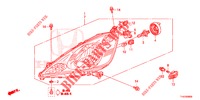 KOPLAMP  voor Honda JAZZ 1.4 LS 5 deuren 5-versnellings handgeschakelde versnellingsbak 2012