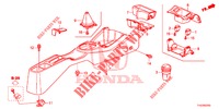 MIDDEN CONSOLE  voor Honda JAZZ 1.4 LS 5 deuren 5-versnellings handgeschakelde versnellingsbak 2012