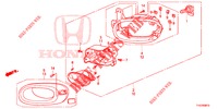 MISTLAMP (1) voor Honda JAZZ 1.4 LS 5 deuren 5-versnellings handgeschakelde versnellingsbak 2012