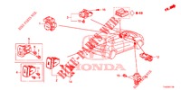 SCHAKELAAR (LH) voor Honda JAZZ 1.4 LS 5 deuren 5-versnellings handgeschakelde versnellingsbak 2012